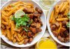 Penne-met-sticky-kippendijen-Kookmutsjes.JPG