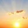 Zonne straal