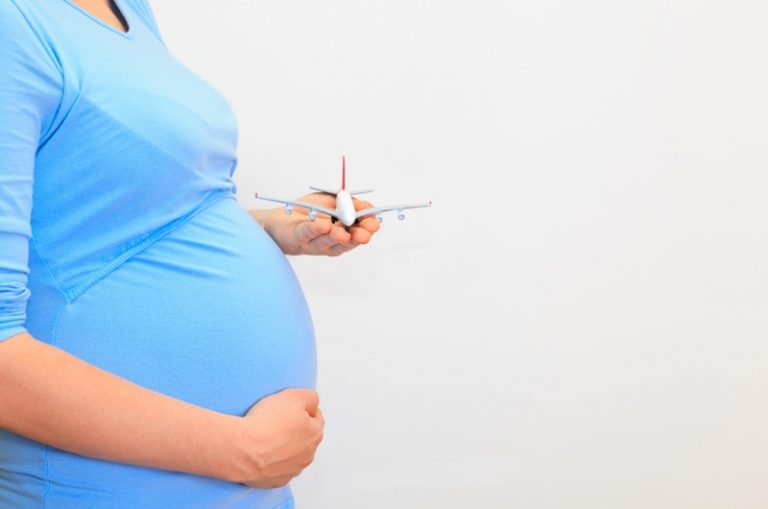 Vliegen tijdens de zwangerschap